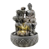 thumbnail of Brunnen LED Buddhafigur Kaskaden Zimmerbrunnen H: 25cm Tischbrunnen