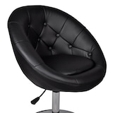 thumbnail of vidaXL Cocktailsessel Schwarz Kunstleder