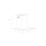 thumbnail of Campana Extractora Decorativa EVVO CE30