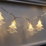 thumbnail of LED Lichterkette Tannenbaum mit 10 warmweißen LEDs Länge 90cm Innen