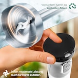 thumbnail of Emerio Stabmixer 1000W – Regelbare Geschwindigkeit – HB-132381 Schwarz / Edelstahl