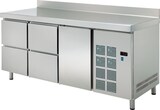 thumbnail of Kühler tisch 1 tür 4 schubladen - 2020x600x850 mm - 220 W 230/1V - 71189509 Eurast