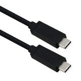 thumbnail of ROLINE USB4 Gen 3 Kabel, Emark, C-C, ST/ST, 40Gbit/s, 100W, schwarz, 0,5 m