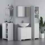 thumbnail of Mueble bajo lavabo mueble para debajo del lavabo moderno con estante mueble lavabo con pie anti-vuelco carga 40 kg 60x30x60 cm blanco