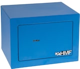 thumbnail of HMF 49216-05 Tresor mit Schlüssel, Möbeltresor klein, 23 x 17 x 17 cm, Blau