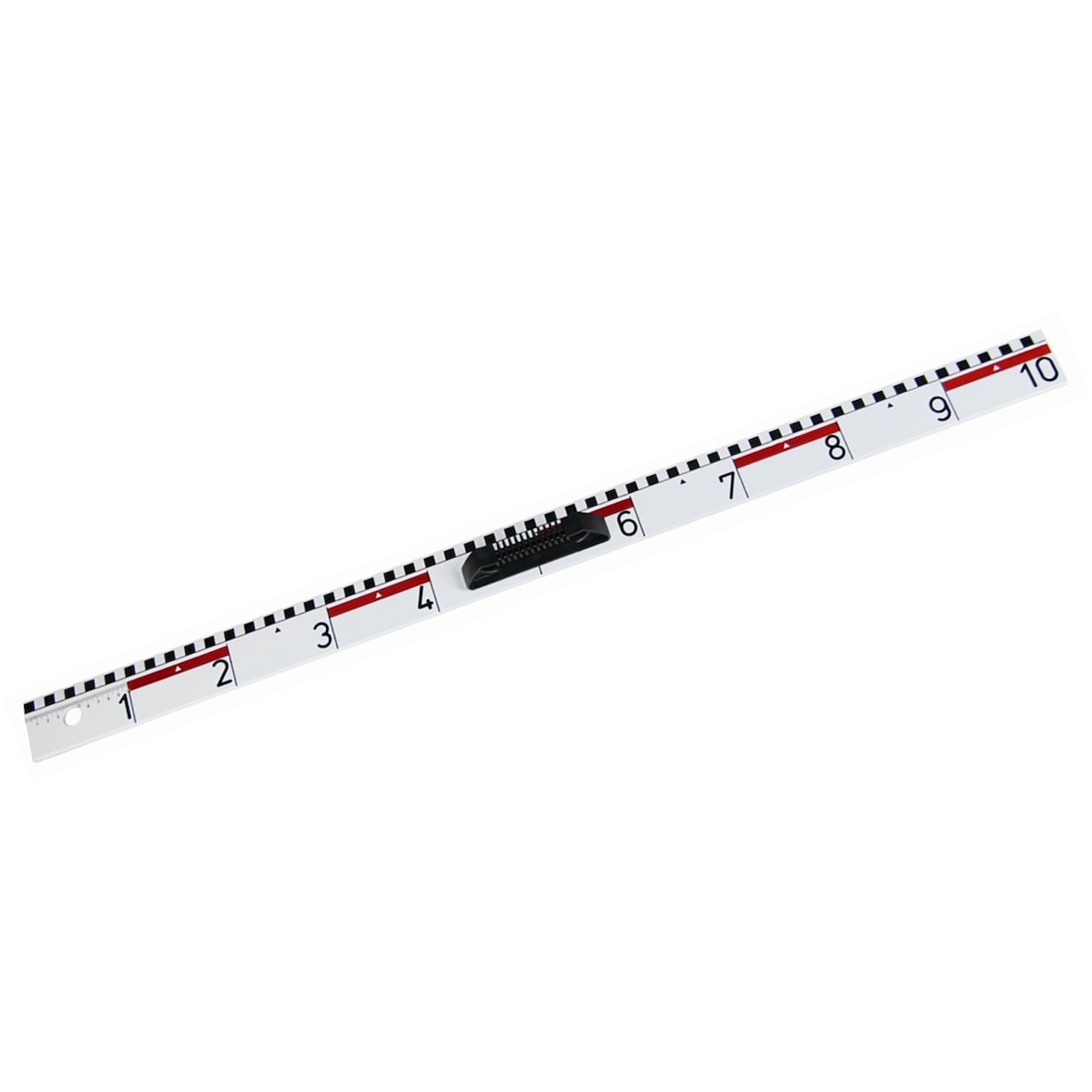Tafel-Lineal BBR100 100cm weiß Packung mit 10 Stück