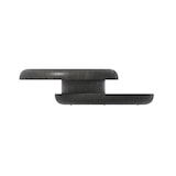 thumbnail of SalesFever Couchtisch Ø 90 cm| rund | drehbar | MDF mit Eschenholzfurnier | B 90 x T 90 x H 35 cm | schwarz