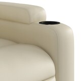 thumbnail of vidaXL Massagesessel Elektrisch Creme Kunstleder