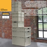 thumbnail of ArtPlast - Industriebox aus Polypropylen 40x60x22 cm in Farbe Grau - EUROBOX-Kollektion
