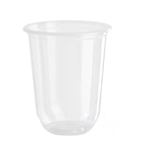 thumbnail of 400x  rPET U Form Clear Cup, Bubble tea Smoothie Becher 350ml (12oz), Ø 95mm