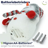 thumbnail of Leuchtender Schneemann 24 cm LED Weihnachtsdeko batteriebetrieben