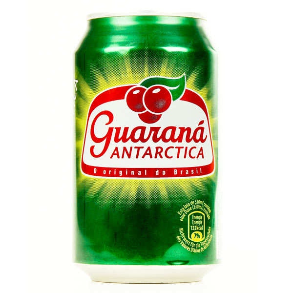 Guarana Antarctica Soda brésilien au guarana Canette 33cl Guaraná Antarctica