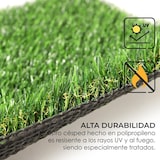 thumbnail of Cesped artificial 2m X 10m 20mm de altura alta densidad color verde