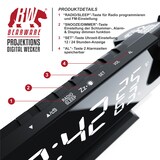 thumbnail of CSL Projektions Wecker digital mit Autodimmer Temperatur und Luftfeuchtigkeitsanzeige