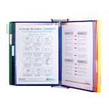 thumbnail of TARIFOLD Kit Mural Metal A4 10 Poches Coloris Assortis