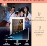 thumbnail of Beersafe XXL Quartz Kühlschrank 80 Liter 3 Böden Panoramaglastür Weiß
