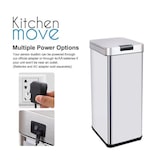 thumbnail of Kitchen Move Balde de Lixo Automático Inox PARKSIDE prata 50L Aço inoxydable Dinheiro
