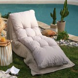 thumbnail of Coussin bain de soleil 185 x55cm Gris galet