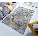 thumbnail of `Dee` Abstrakte Kunst-Teppiche in Premium-Qualität. Farbe: Gelb-Grau, 200x290 cm | Kadima Design