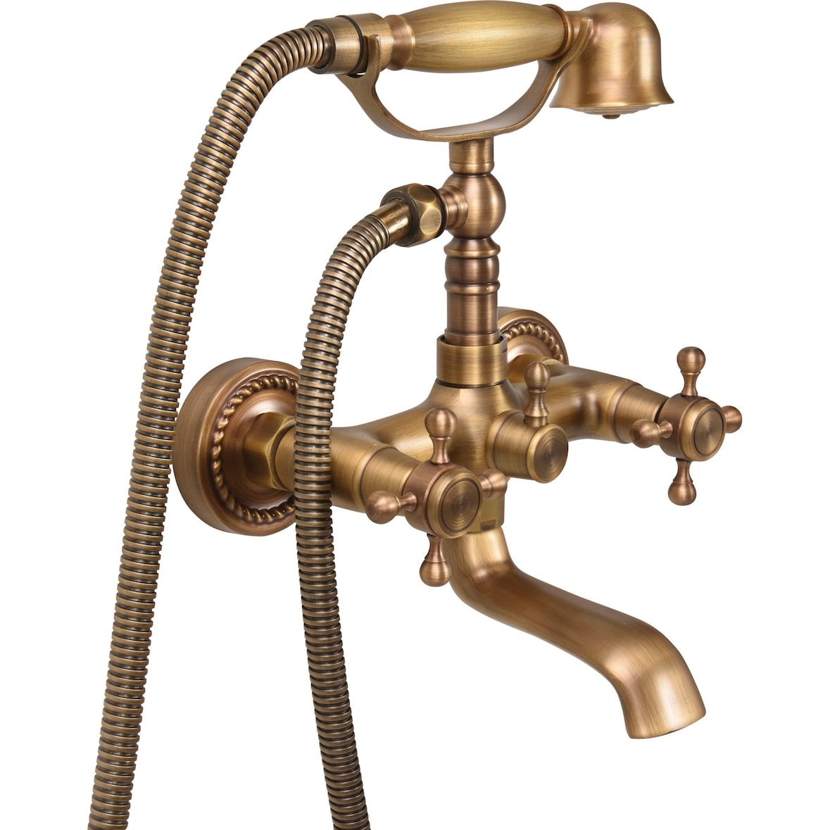 Badewannenarmatur RETRO BRONZE Duscharmatur Nostalgie