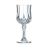 thumbnail of 4 verres à pied 25 cl Longchamp- Cristal d'Arques