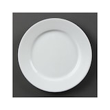thumbnail of Olympia Whiteware Teller mit breitem Rand 20cm