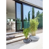 thumbnail of Scheurich Flow 73, Pflanzgefäß / Blumentopf / Pflanzkübel, kieselförmig, hergestellt mit recyceltem Kunststoff, 10 Jahre Garantie