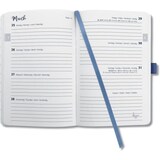 thumbnail of Wochenkalender Jolie 2024 ca. A5 1 Woche/2 Seiten Hardcover indigo blue