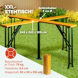 thumbnail of Casaria XXL Stehtisch Partytisch Quattro Klappbar Holz