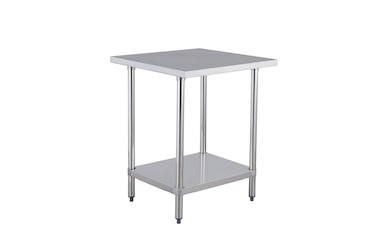 METRO Professional Werktafel GWTS4077, roestvrij staal, 70 x 70 x 85 cm