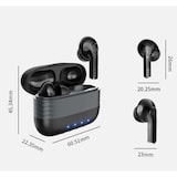 thumbnail of M2-Tec In-Ear bluetooth Kopfhörer in Schwarz Oval