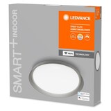 thumbnail of LEDVANCE SMART+ LED PLATE ROUND Wand- und Deckenleuchte Tunable White WiFi Ø 43 cm Kunststoff Weiß, 486461