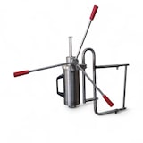 thumbnail of Pack friteuse à churros professionnelle gaz à température auto-régulée – 16L - 45kW + piston manuel 2kg – PROFERIA