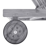 thumbnail of Helloshop26 - Tumbona tumbona cama de jardín mobiliario de exterior para terraza con cojín gris madera maciza de acacia 02_0012477