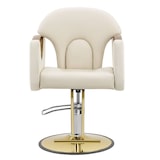 thumbnail of physa - Physa Fauteuil de Coiffeur avec Repose-Pieds - 55-65 cm - 180 kg - crème Fauteuil Salon de Coiffure Siège de Coiffure