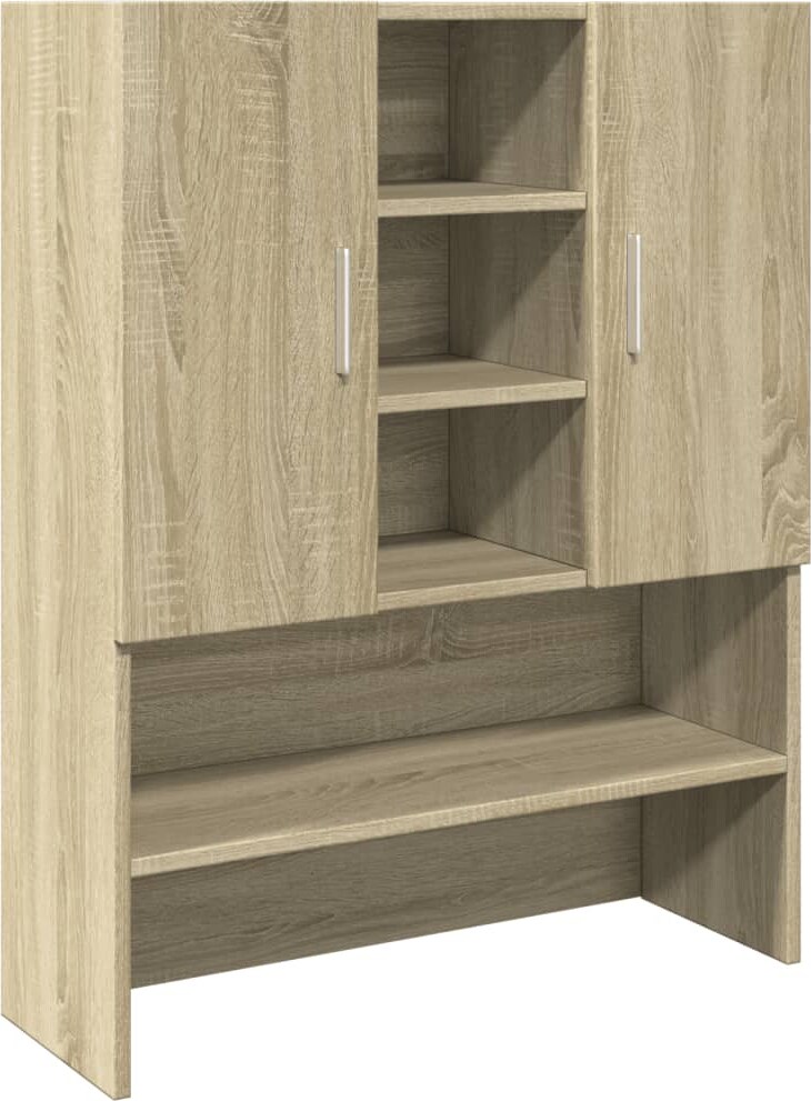 vidaXL Waschmaschinenschrank Sonoma-Eiche 70,5x24x90 cm