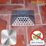 thumbnail of Rejilla anti-atascos acero inoxidable Easy Piramidal 188x188mm - Rejinox. Cubiertas, terrazas, jardines, baños, piscinas…