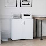 thumbnail of HOMCOM Mobile Ufficio con Serratura 2 Ante e Mensola Interna in Legno