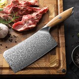 thumbnail of Hezhen - Damast-Hackbeil - X01 Flaggschiff-Serie