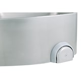 thumbnail of Handwaschbecken halbrunde Form BxTxH 48x35x22cm