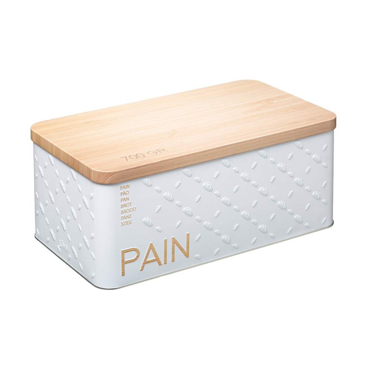 FIVE - Scandi Edition Brotkasten aus geprägtem Metall