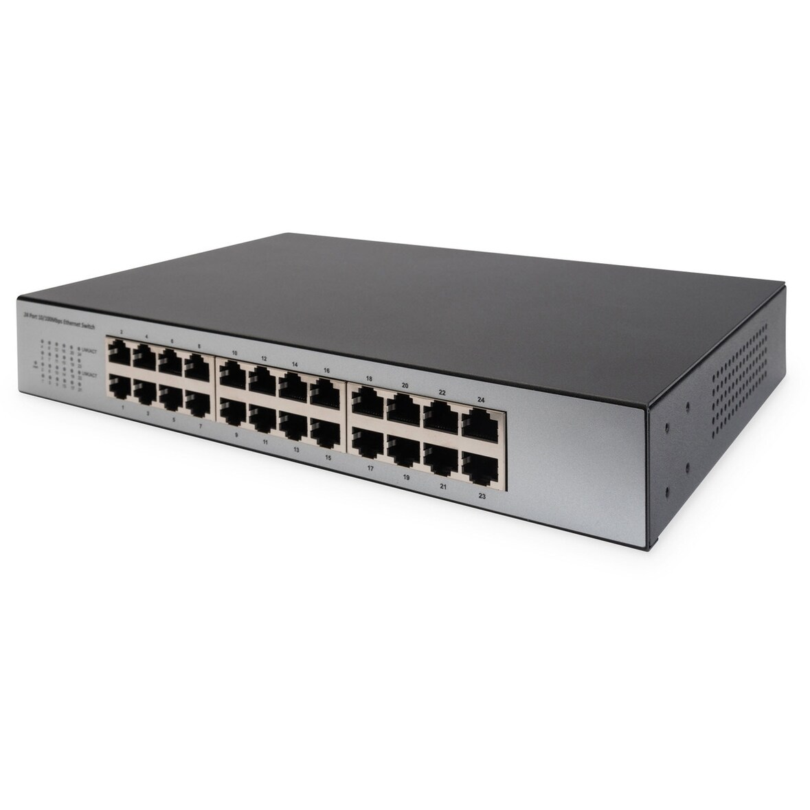 DIGITUS Fast Ethernet N-Way 24-Port Switch