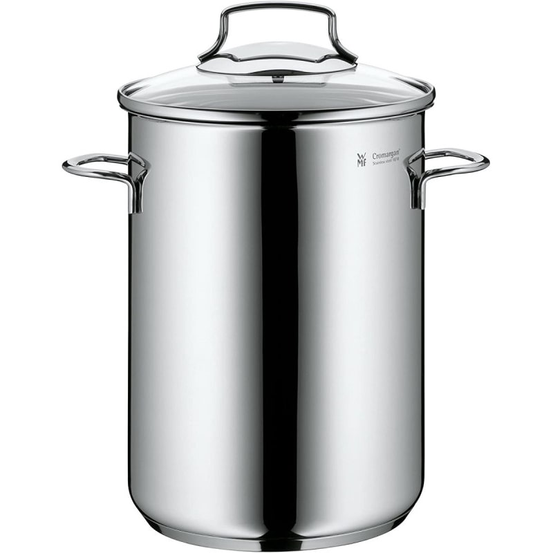 Wmf asparagiera, pentola cm16 cuoci asparagi e verdure in acciaio cromargan 18/10