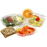 thumbnail of 250x Feinkostbecher oval klar mit Deckel 750ml (PET)