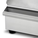 thumbnail of VERTES elektrische grillplaat 1700W van roestvrij staal, glad oppervlak 40x26cm, thermostaat 50–300°C