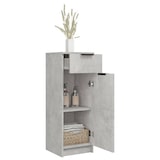 thumbnail of vidaXL Badschrank Betongrau 32x34x90 cm Holzwerkstoff
