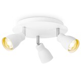 thumbnail of Deckenleuchte Rondell ALBA weiß 3fach inkl. GU10 LED Leuchtmittel