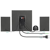 thumbnail of Speedlink GRAVITY LT 2.1 Subwoofer System, black