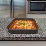 thumbnail of Bandeja de aluminio antiadherente Happy Stone para hornear, 35 x 27 x 3 cm