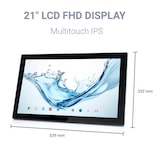 thumbnail of XORO MegaPAD 2154 V7 21.51"(54,6cm) Tablet, 64GB, schwarz Android